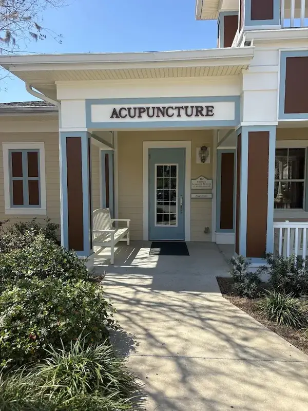 Outside Cheshire Integrative Medicine on Old Camp Road in The Villages, FL